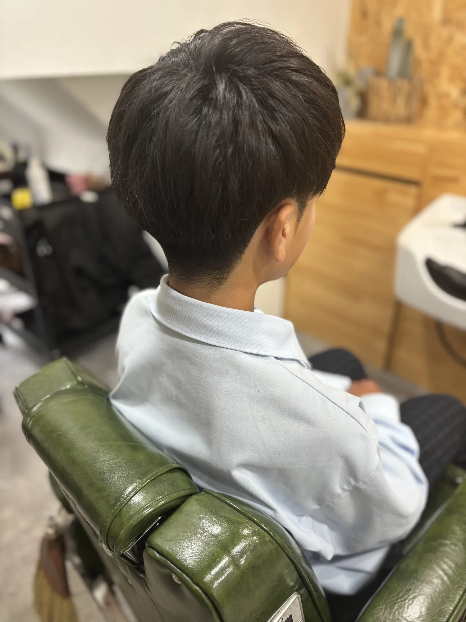 中学生カット
